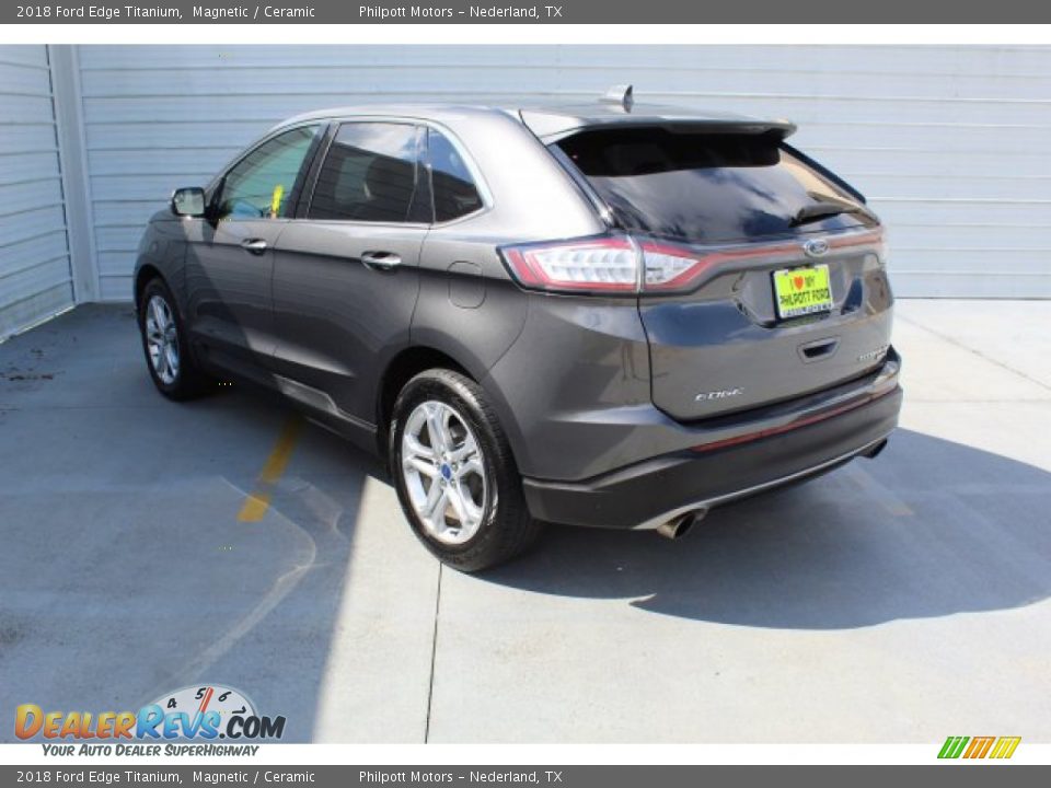 2018 Ford Edge Titanium Magnetic / Ceramic Photo #7