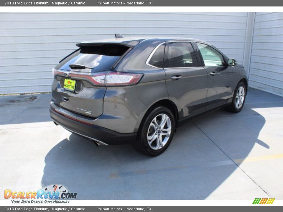 2018 Ford Edge Titanium Magnetic / Ceramic Photo #9