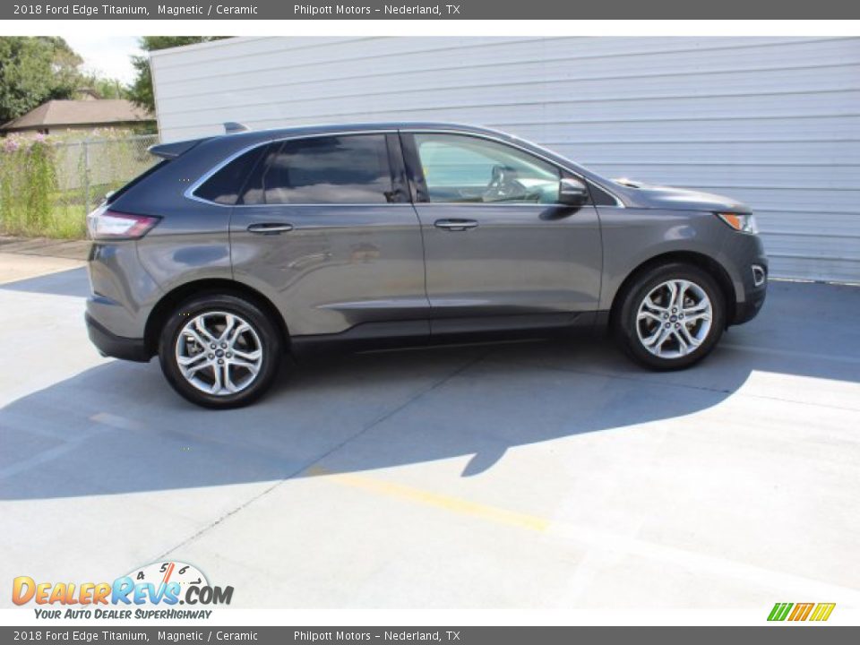 2018 Ford Edge Titanium Magnetic / Ceramic Photo #10