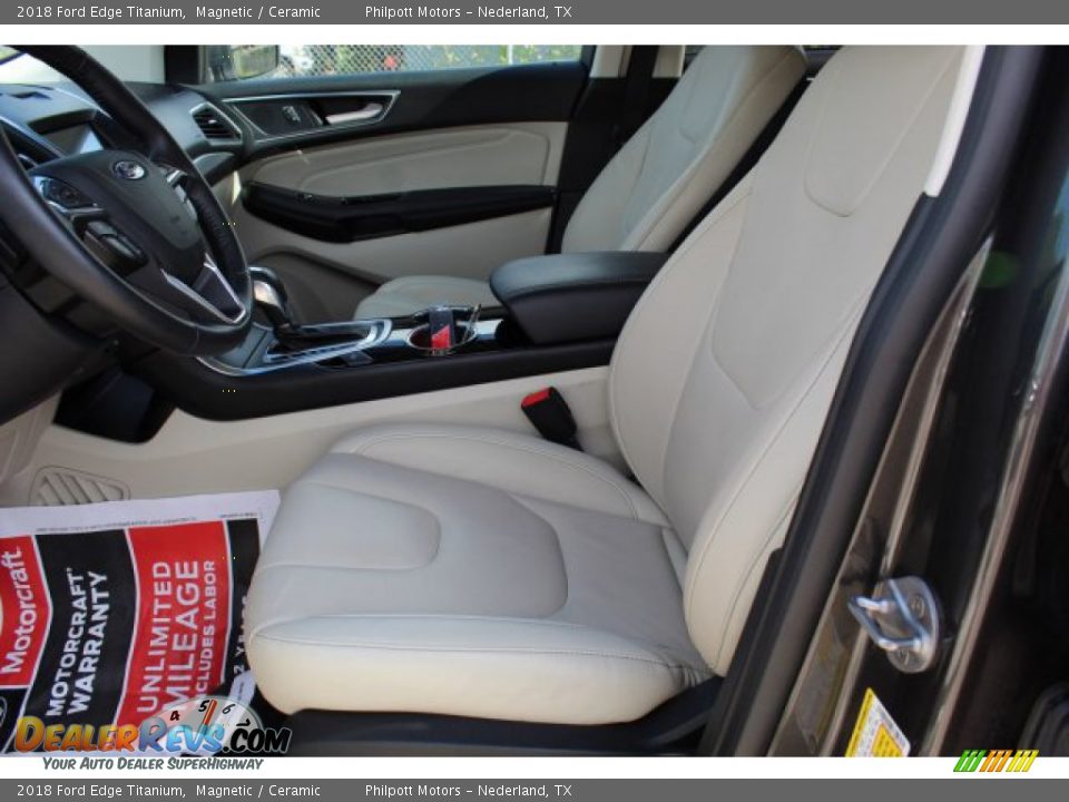 2018 Ford Edge Titanium Magnetic / Ceramic Photo #12