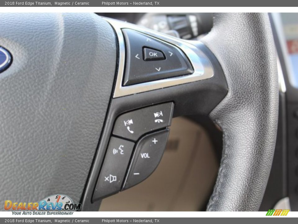2018 Ford Edge Titanium Magnetic / Ceramic Photo #15