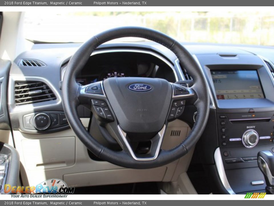 2018 Ford Edge Titanium Magnetic / Ceramic Photo #25