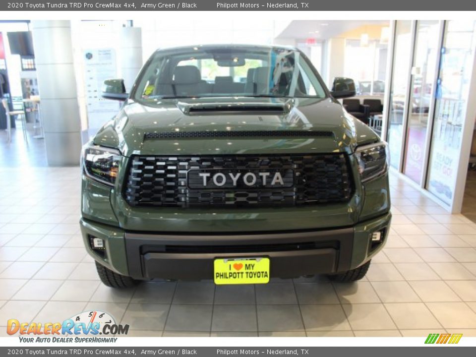 2020 Toyota Tundra TRD Pro CrewMax 4x4 Army Green / Black Photo #3