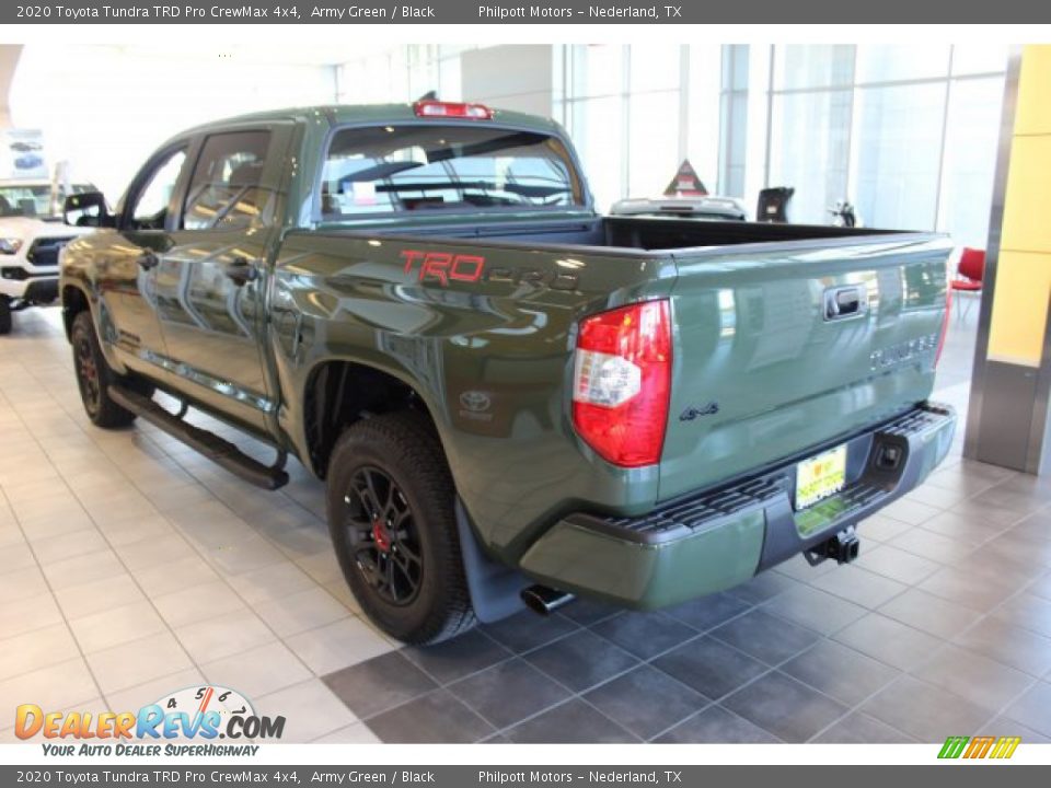 2020 Toyota Tundra TRD Pro CrewMax 4x4 Army Green / Black Photo #6