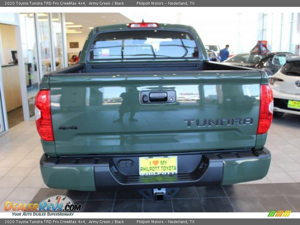 2020 Toyota Tundra TRD Pro CrewMax 4x4 Army Green / Black Photo #7