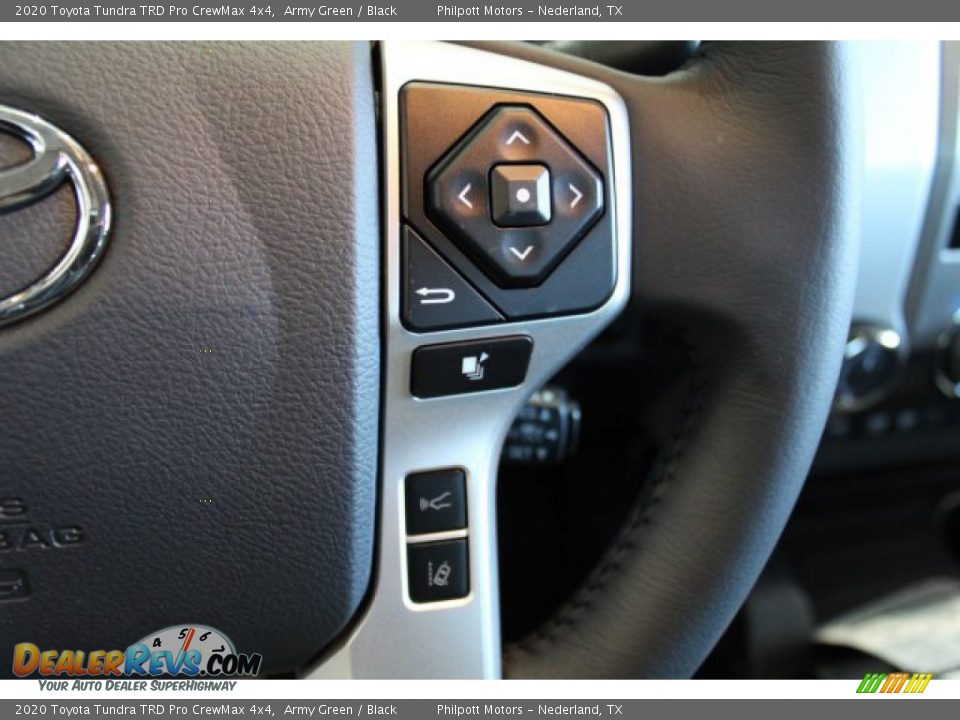 2020 Toyota Tundra TRD Pro CrewMax 4x4 Steering Wheel Photo #15