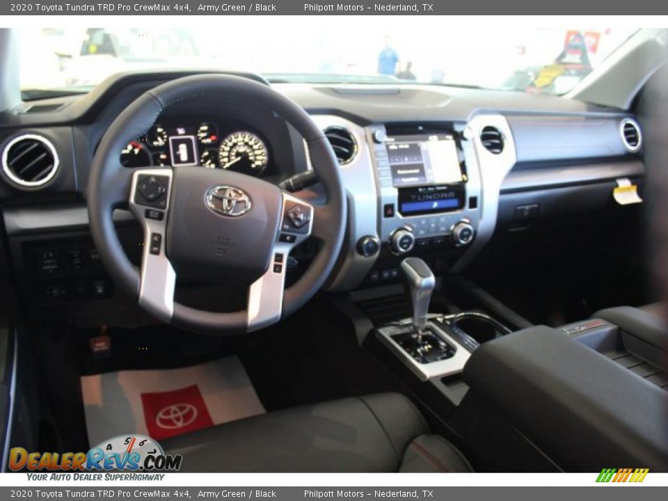 Dashboard of 2020 Toyota Tundra TRD Pro CrewMax 4x4 Photo #23