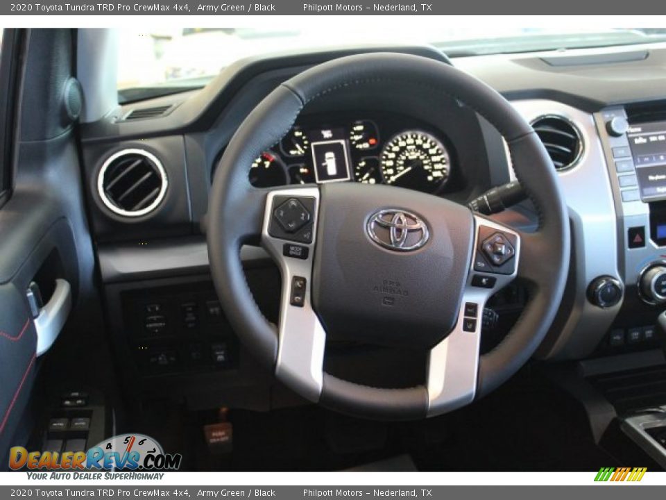 2020 Toyota Tundra TRD Pro CrewMax 4x4 Steering Wheel Photo #24