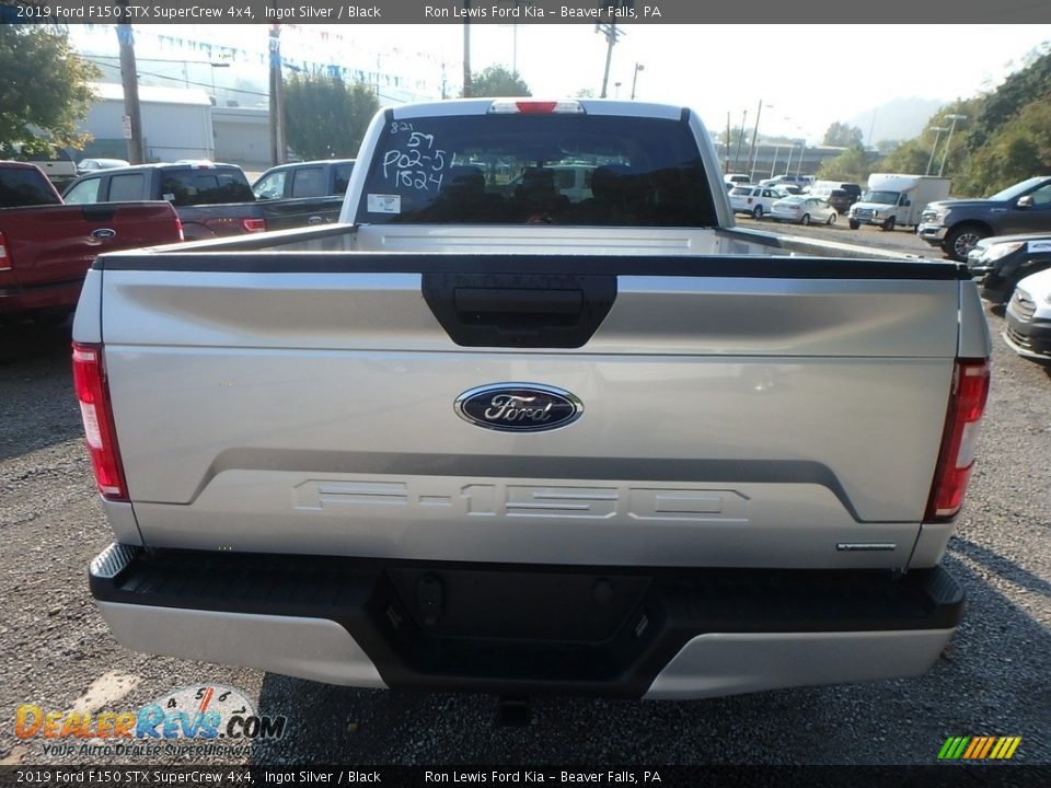 2019 Ford F150 STX SuperCrew 4x4 Ingot Silver / Black Photo #3