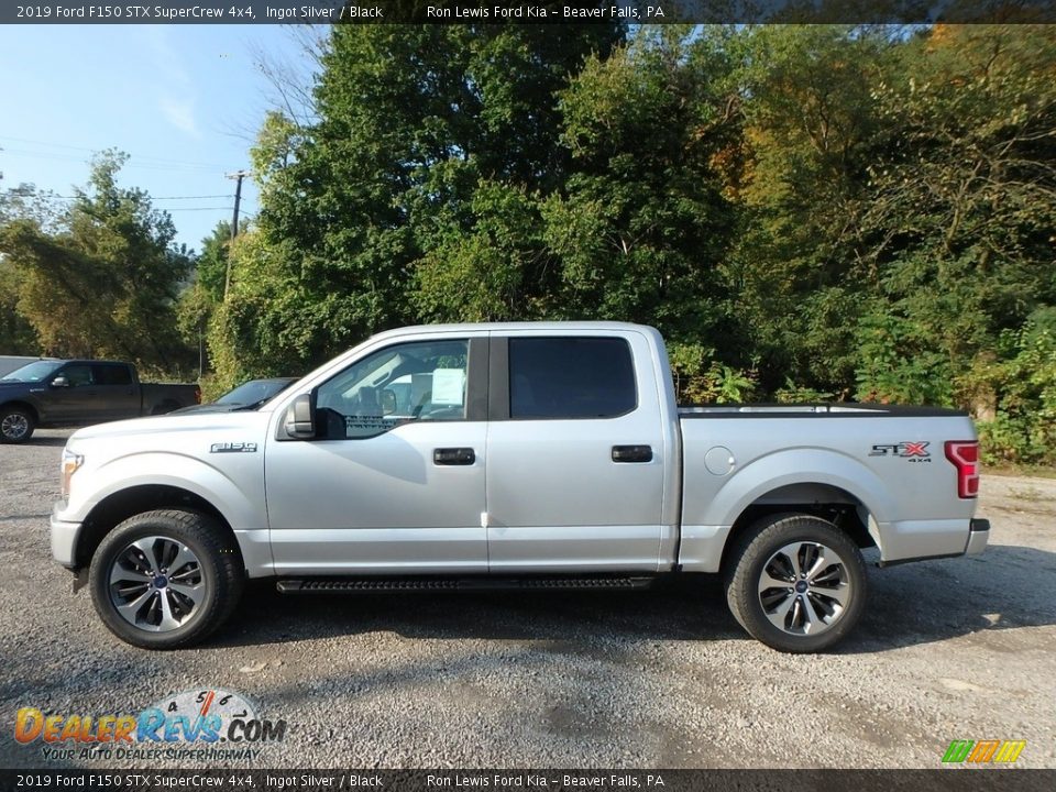 2019 Ford F150 STX SuperCrew 4x4 Ingot Silver / Black Photo #5