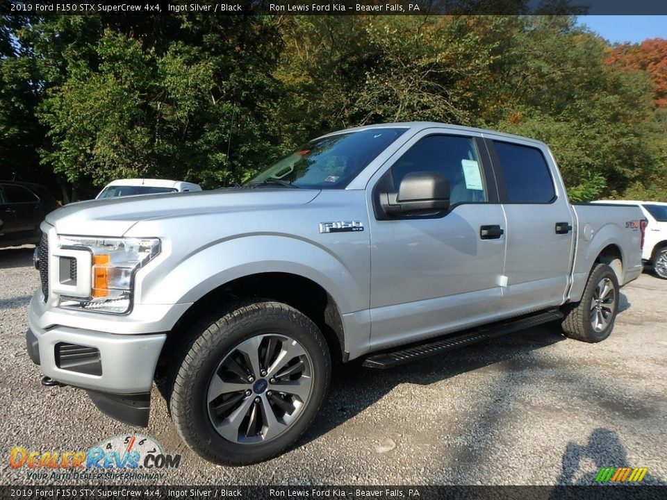 2019 Ford F150 STX SuperCrew 4x4 Ingot Silver / Black Photo #6