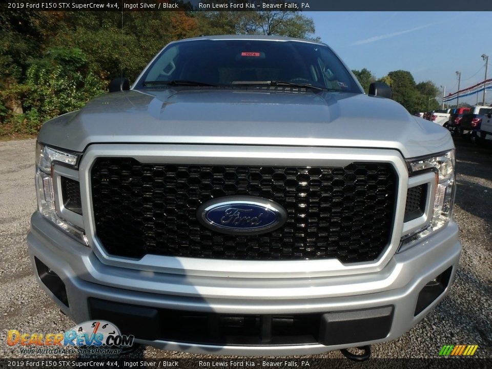 2019 Ford F150 STX SuperCrew 4x4 Ingot Silver / Black Photo #7