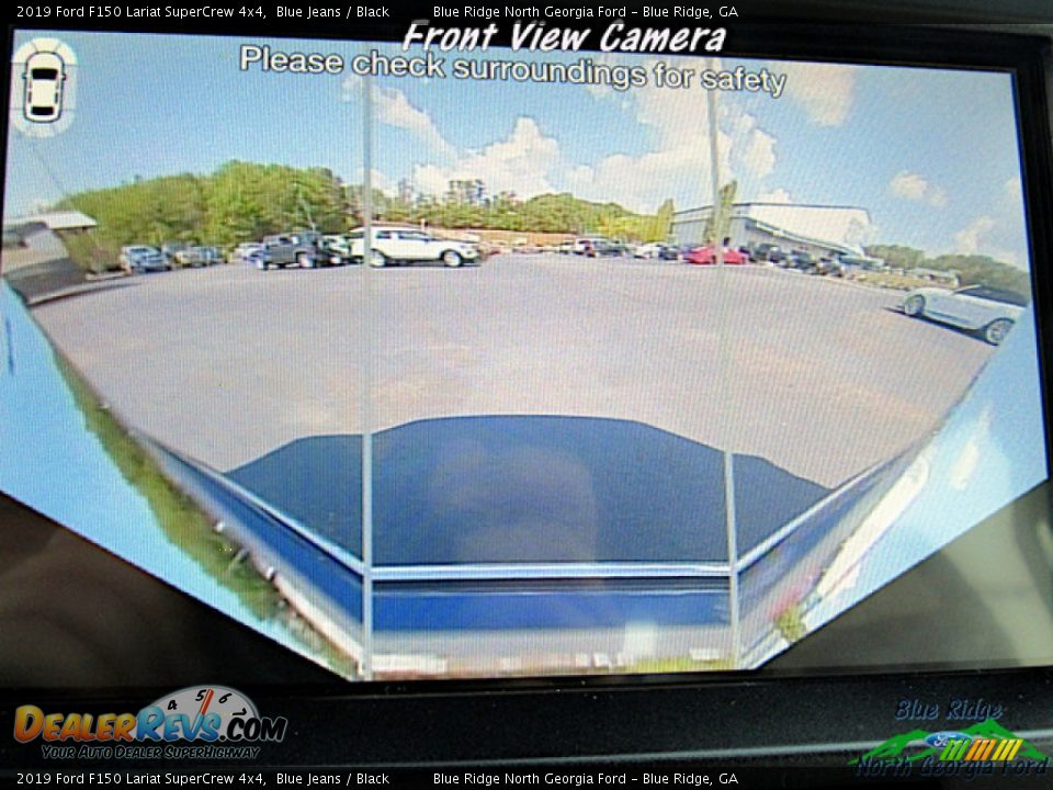 2019 Ford F150 Lariat SuperCrew 4x4 Blue Jeans / Black Photo #22