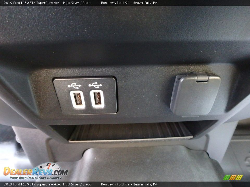 2019 Ford F150 STX SuperCrew 4x4 Ingot Silver / Black Photo #18