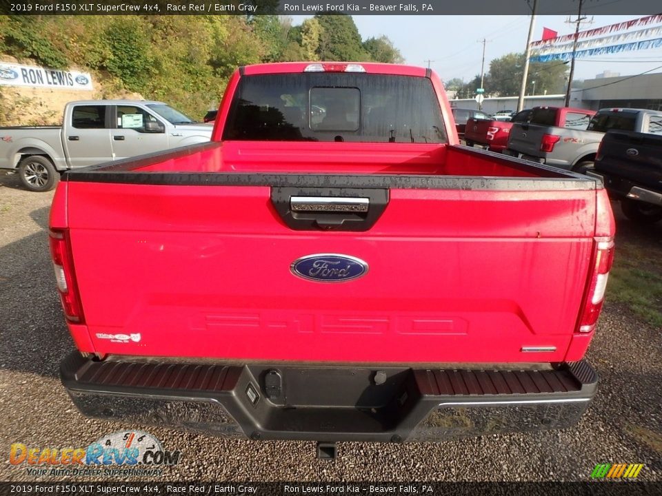 2019 Ford F150 XLT SuperCrew 4x4 Race Red / Earth Gray Photo #3