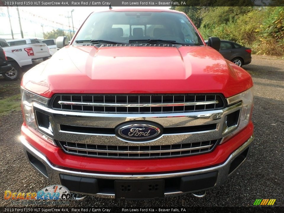 2019 Ford F150 XLT SuperCrew 4x4 Race Red / Earth Gray Photo #7