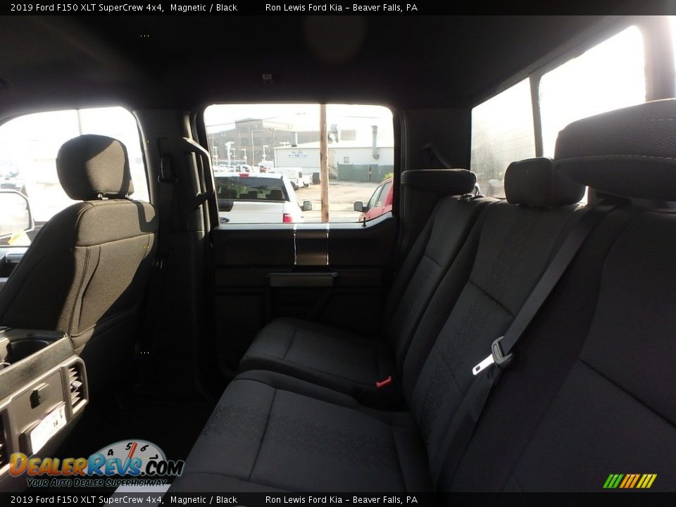 2019 Ford F150 XLT SuperCrew 4x4 Magnetic / Black Photo #14