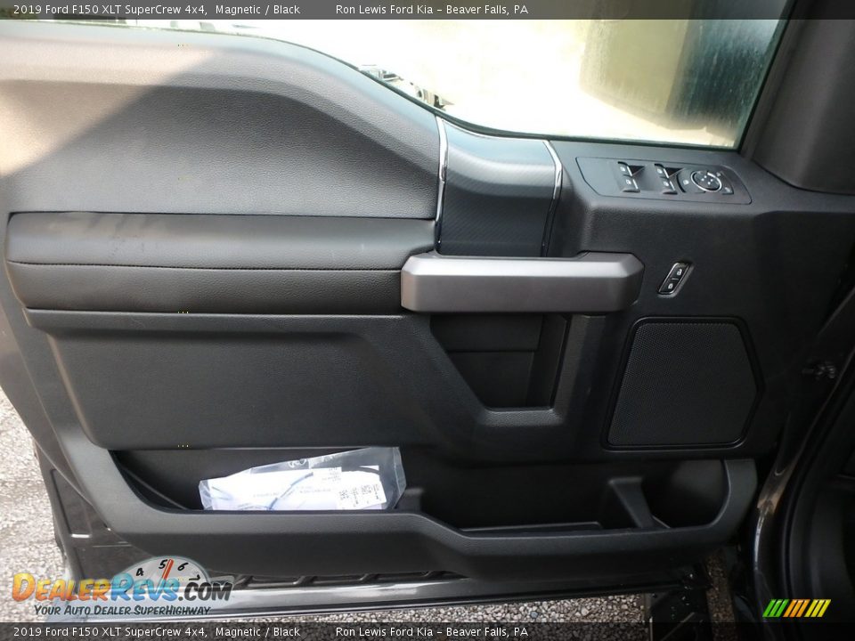 2019 Ford F150 XLT SuperCrew 4x4 Magnetic / Black Photo #16