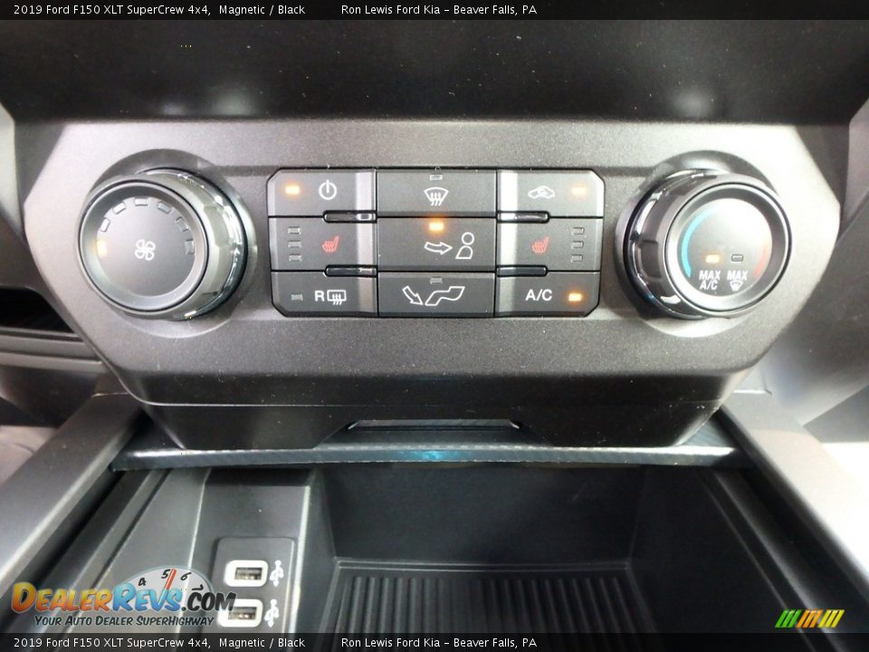 2019 Ford F150 XLT SuperCrew 4x4 Magnetic / Black Photo #19