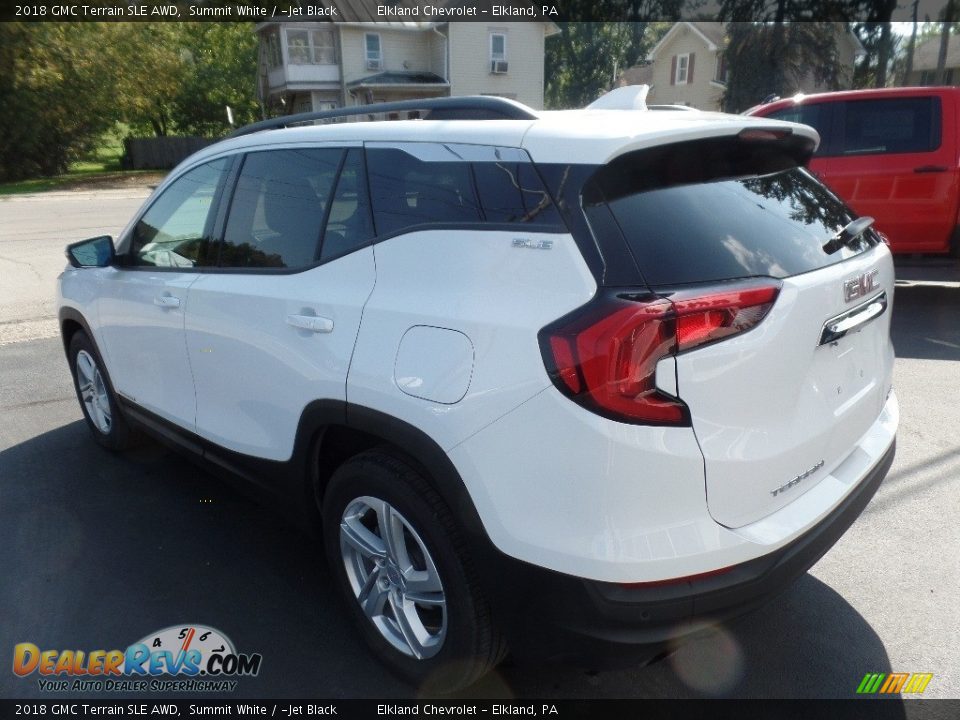 2018 GMC Terrain SLE AWD Summit White / ­Jet Black Photo #6