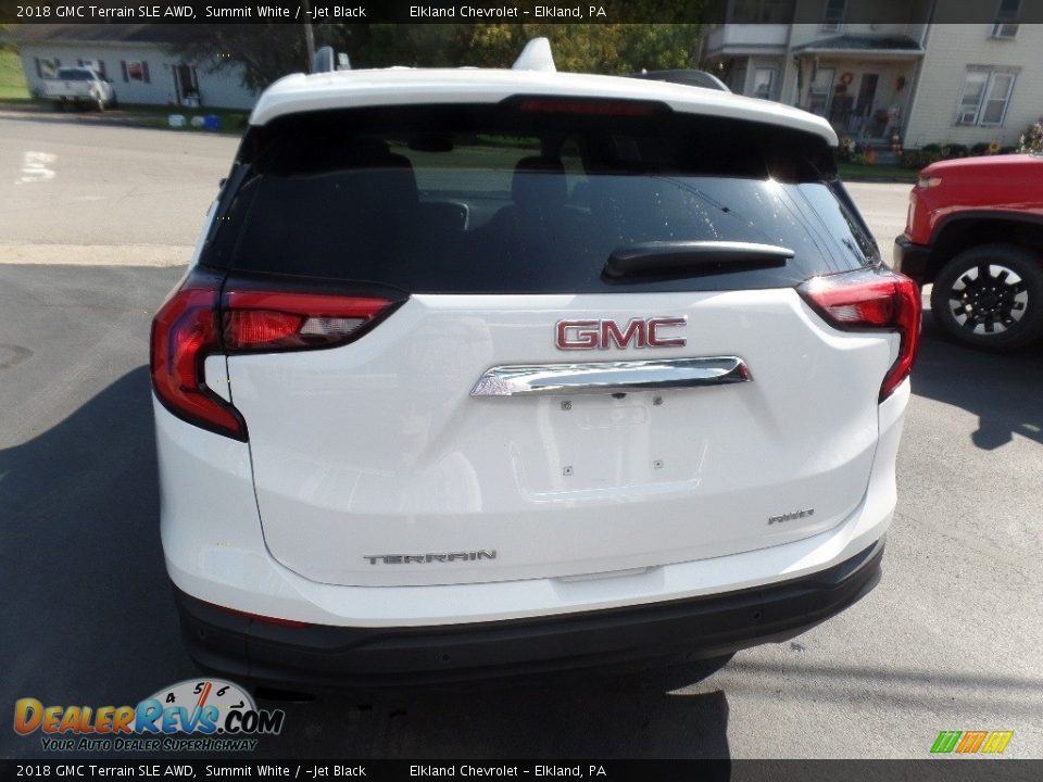 2018 GMC Terrain SLE AWD Summit White / ­Jet Black Photo #7