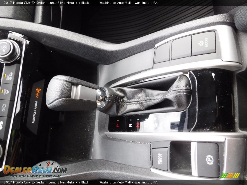 2017 Honda Civic EX Sedan Lunar Silver Metallic / Black Photo #15