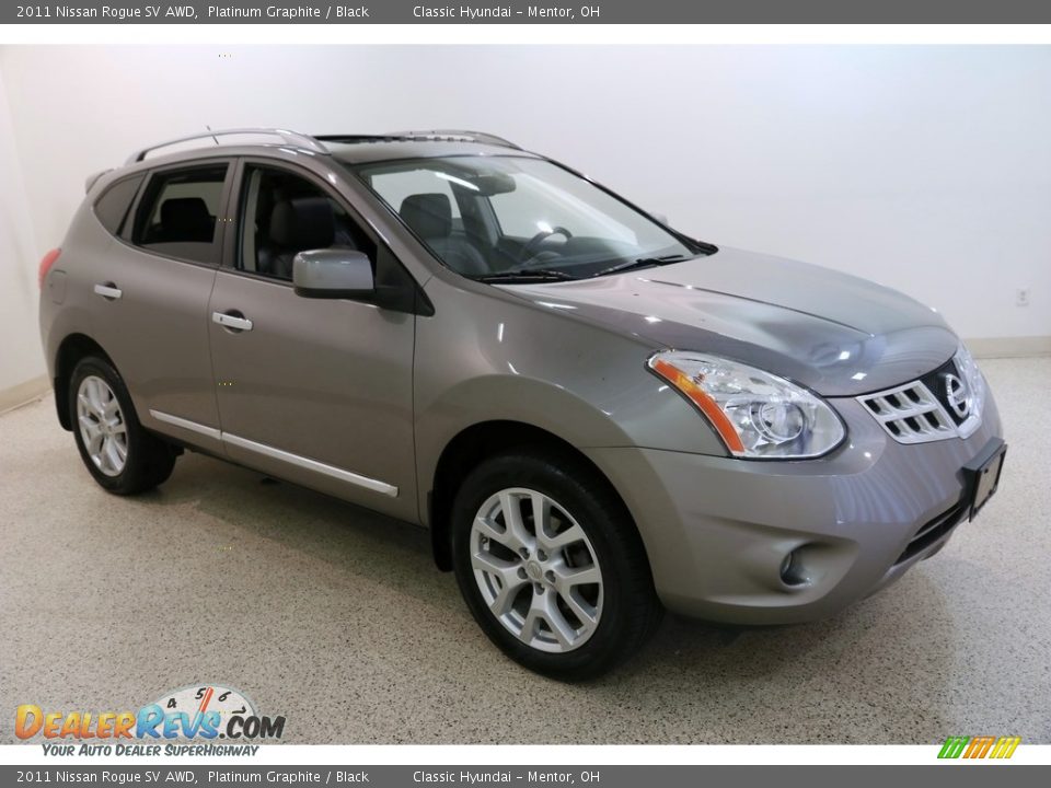 2011 Nissan Rogue SV AWD Platinum Graphite / Black Photo #1