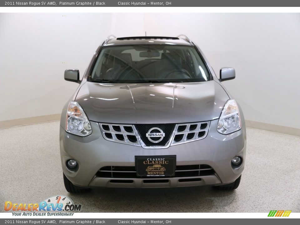 2011 Nissan Rogue SV AWD Platinum Graphite / Black Photo #2