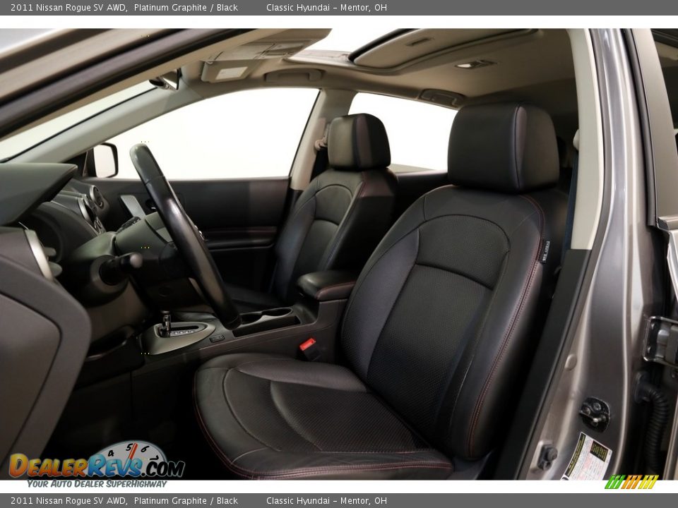2011 Nissan Rogue SV AWD Platinum Graphite / Black Photo #5