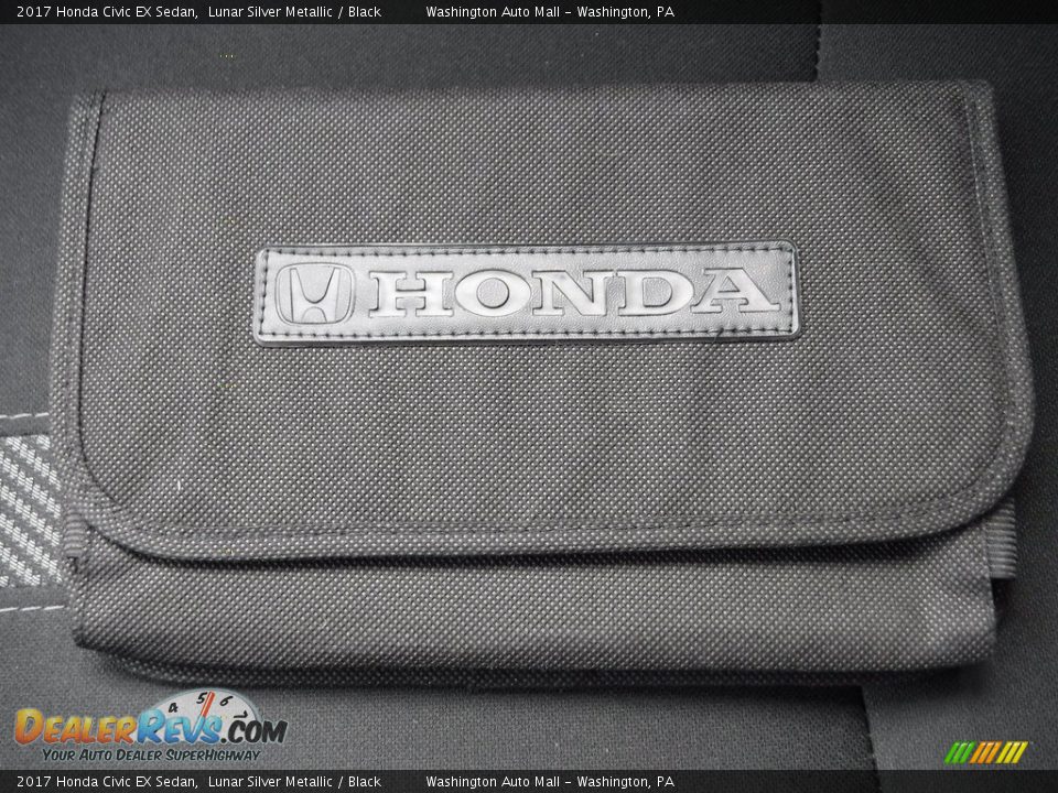 2017 Honda Civic EX Sedan Lunar Silver Metallic / Black Photo #23