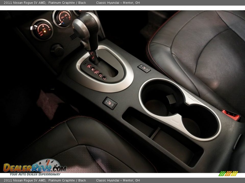 2011 Nissan Rogue SV AWD Platinum Graphite / Black Photo #13