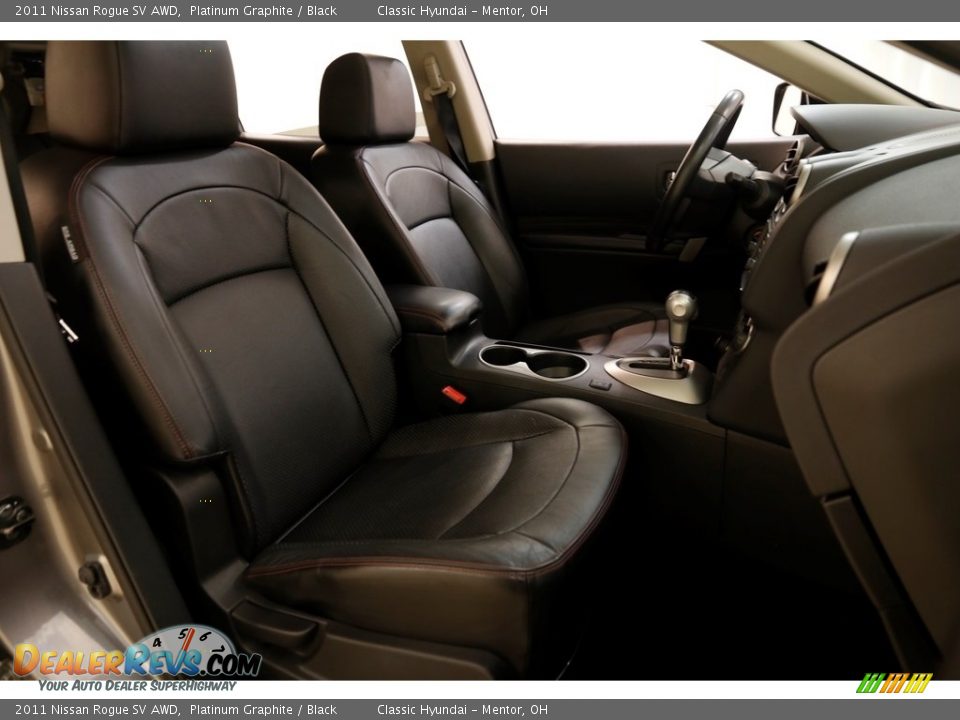 2011 Nissan Rogue SV AWD Platinum Graphite / Black Photo #14