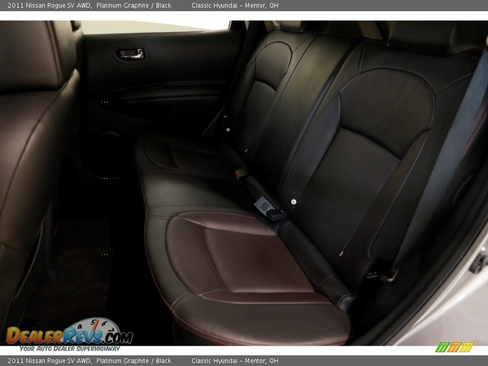 2011 Nissan Rogue SV AWD Platinum Graphite / Black Photo #16