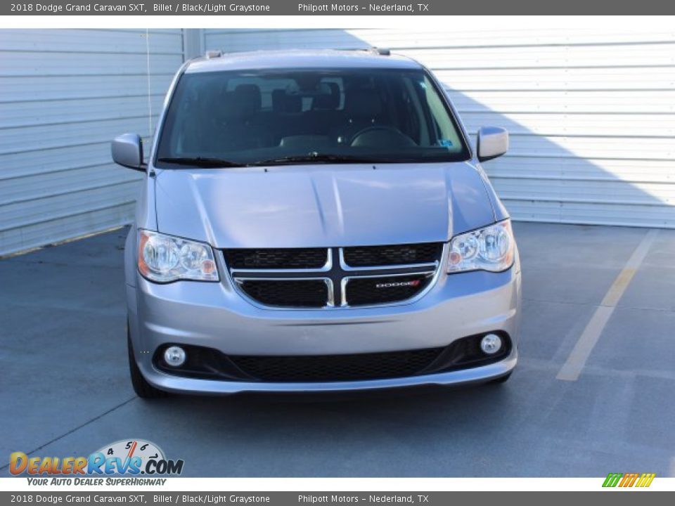 2018 Dodge Grand Caravan SXT Billet / Black/Light Graystone Photo #3