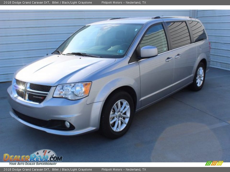 2018 Dodge Grand Caravan SXT Billet / Black/Light Graystone Photo #4