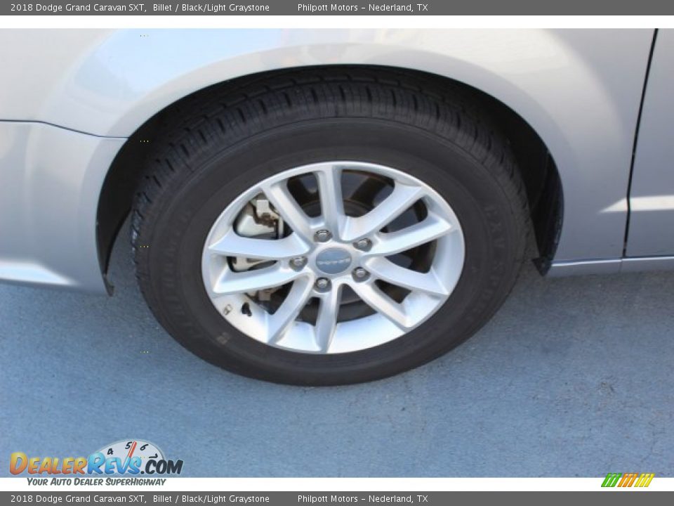 2018 Dodge Grand Caravan SXT Billet / Black/Light Graystone Photo #5