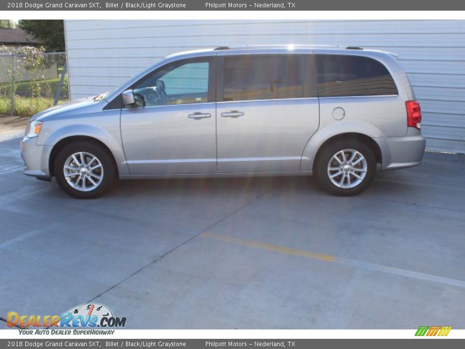 2018 Dodge Grand Caravan SXT Billet / Black/Light Graystone Photo #6