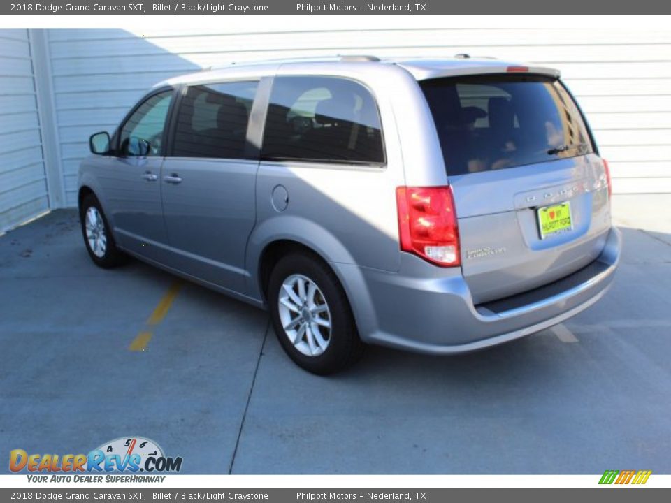 2018 Dodge Grand Caravan SXT Billet / Black/Light Graystone Photo #7