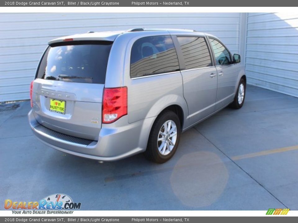 2018 Dodge Grand Caravan SXT Billet / Black/Light Graystone Photo #9