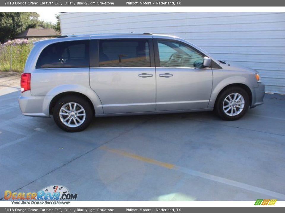2018 Dodge Grand Caravan SXT Billet / Black/Light Graystone Photo #10