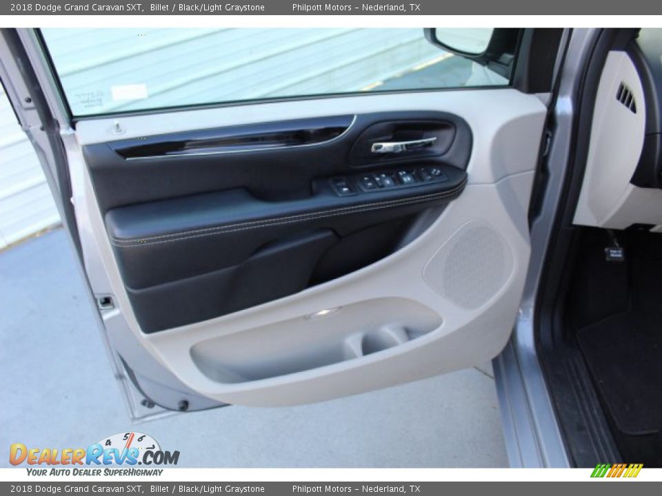 2018 Dodge Grand Caravan SXT Billet / Black/Light Graystone Photo #11