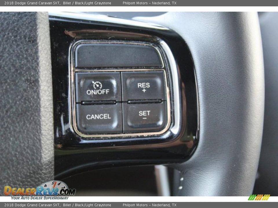 2018 Dodge Grand Caravan SXT Billet / Black/Light Graystone Photo #15