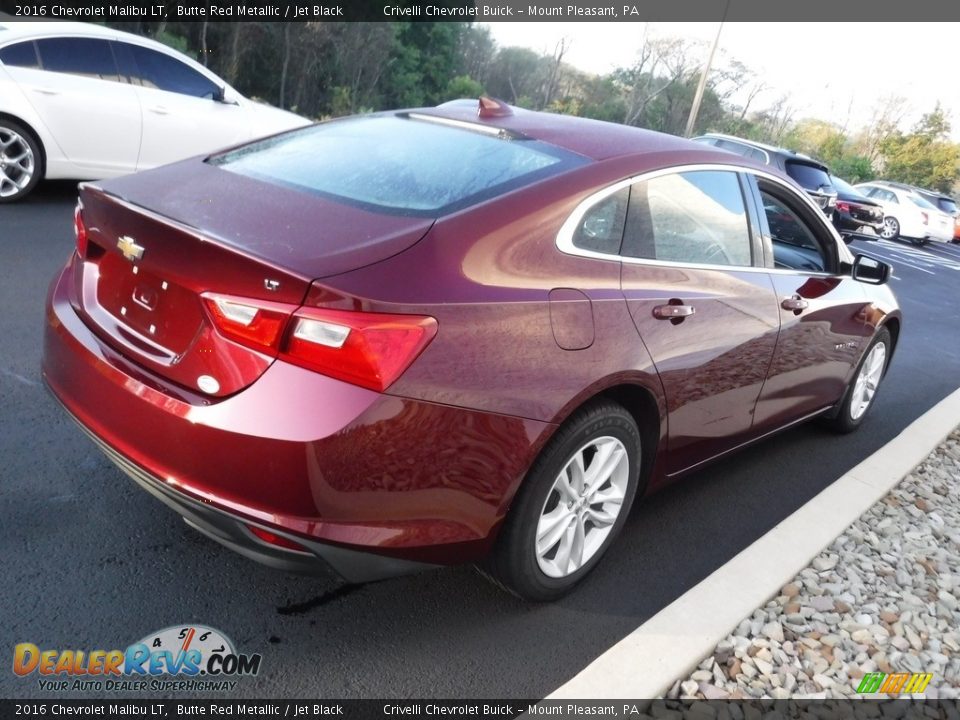 2016 Chevrolet Malibu LT Butte Red Metallic / Jet Black Photo #6