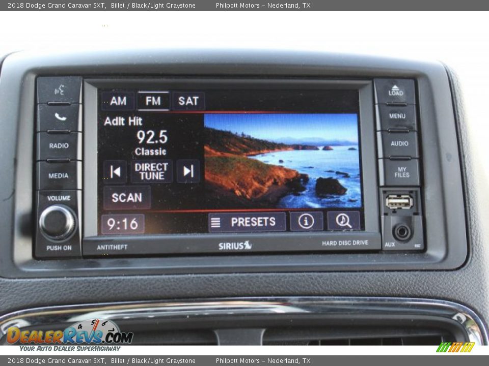 2018 Dodge Grand Caravan SXT Billet / Black/Light Graystone Photo #18