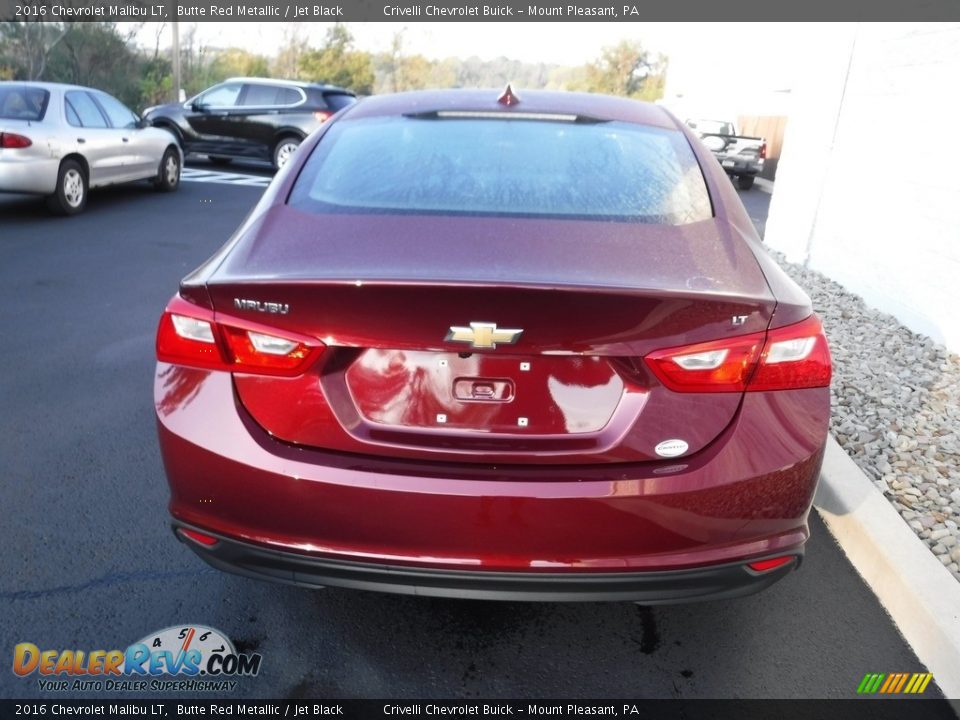 2016 Chevrolet Malibu LT Butte Red Metallic / Jet Black Photo #7