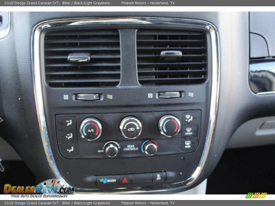 2018 Dodge Grand Caravan SXT Billet / Black/Light Graystone Photo #19