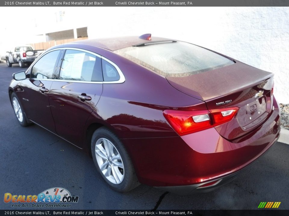 2016 Chevrolet Malibu LT Butte Red Metallic / Jet Black Photo #9
