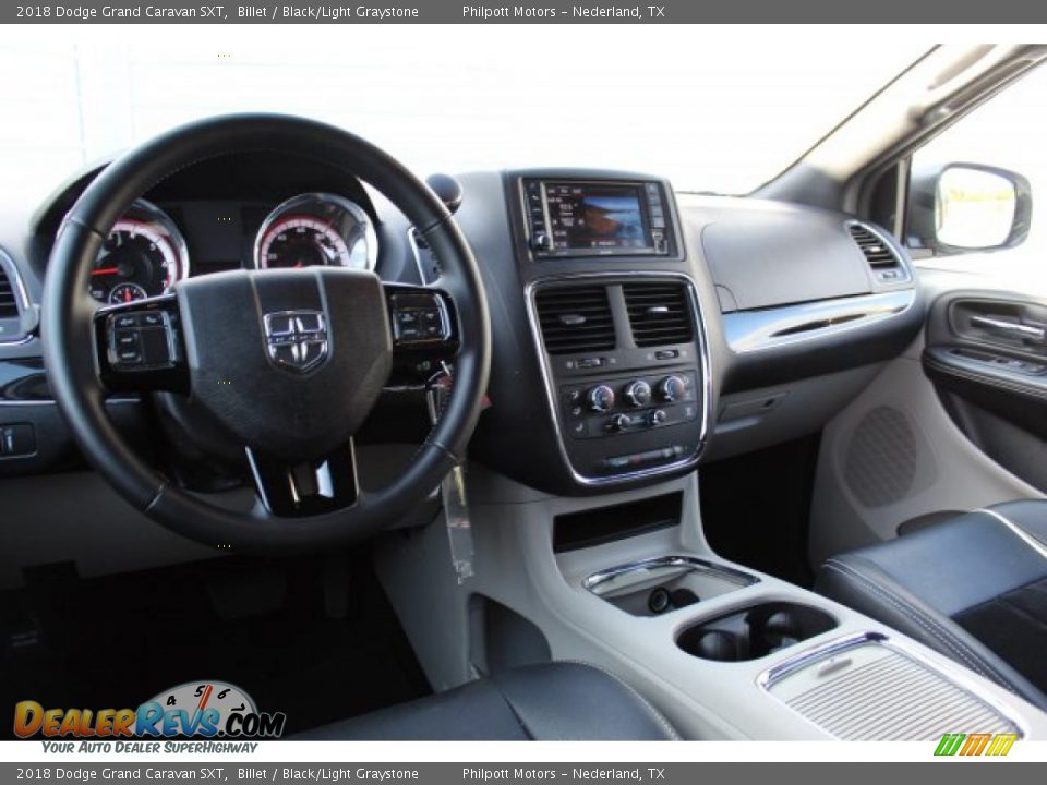 2018 Dodge Grand Caravan SXT Billet / Black/Light Graystone Photo #22