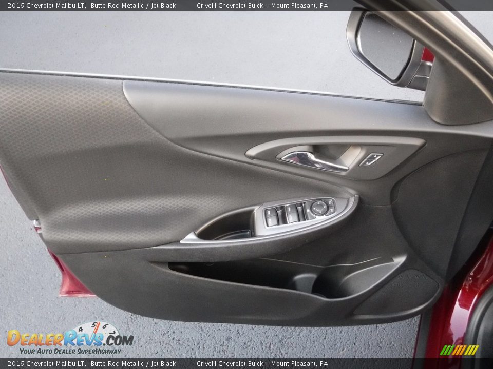 2016 Chevrolet Malibu LT Butte Red Metallic / Jet Black Photo #11