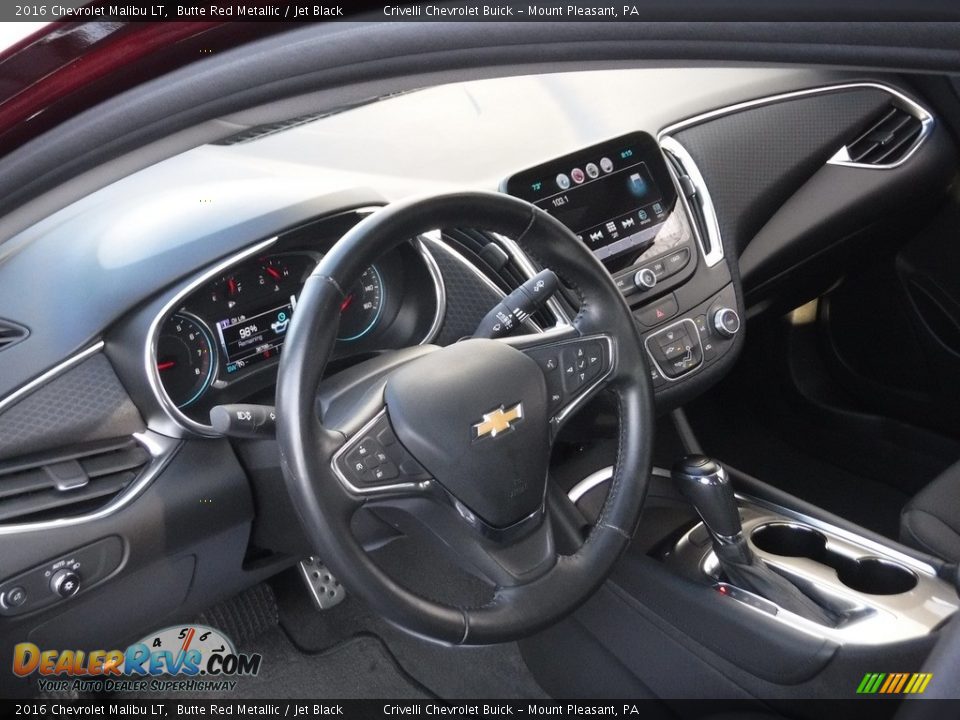 2016 Chevrolet Malibu LT Butte Red Metallic / Jet Black Photo #12